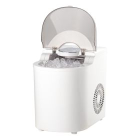 VEVOR Countertop Ice Maker, 7 Cubes Ready in 6 Mins, 26 lbs per Day, Self-Cleaning Portable Machine with Ice Scoop