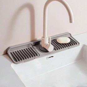 1pc Silicone Stove Top Covers Heat Resistant, Non Slip, Easy Clean For Electric Stove, Glass Top Stove Kitchen Accessories Perfect Gift For House (Option: 17 x 5.5-NY Dark Gray)