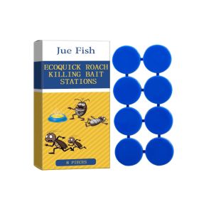 8pcs In 1box, Roach Killer Indoor Infestation, Roach Bait Gel Roach Traps Roach Repellent, Cockroach Killer Indoor Home For Small Large Cockroach (Option: 8Pcs)