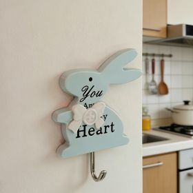 Rabbit Hanging Hook-Blue (Option: 6926398662900)